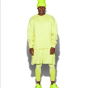 Ivy Park Crew Sweatshirt in Canary